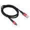 Фото № 1 Кабель Digma USB A (m) micro USB B (m) 1.2м USB 2.0 (am) - microUSB (bm), 1.2 м, черный с красным