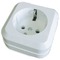 Фото № 5 Розетка одномест. "Олимп" с/з, о/у, 16А, белая О0028