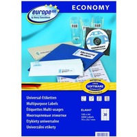Фото Этикетки Europe100 ELA047-100 ELA047 A4 70x29.7мм 30шт на листе/70г/м2/100л./белый матовое самоклей. универсальная. Интернет-магазин Vseinet.ru Пенза