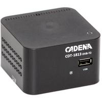 Фото Ресивер DVB-T2 Cadena CDT-1813 черный. Интернет-магазин Vseinet.ru Пенза