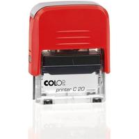 Фото Самонаборный штамп автоматический COLOP Printer C20 Set/ОПЛАЧЕНО С ДАТОЙ, оттиск 38 х 14 мм, шрифт 3.1 мм, прямоугольный. Интернет-магазин Vseinet.ru Пенза