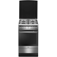 Фото Плита Hansa FCMX59120, комбинированая, серебристая. Интернет-магазин Vseinet.ru Пенза