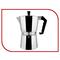 Фото № 4 BE-0122 Гейзерная кофеварка WEBBER алюминиевая,300мл на 6 чашек (24)