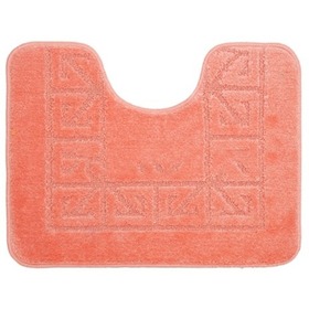 Коврик для в/к BANYOLIN CLASSIC U-type из 1 шт 45х55см (персиковый). Интернет-магазин Vseinet.ru Пенза Фото Коврик для в/к BANYOLIN CLASSIC U-type из 1 шт 45х55см (персиковый). Интернет-магазин Vseinet.ru Пенза