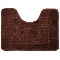 Фото Коврик для в/к BANYOLIN CLASSIC U-type из 1 шт 45х55см (темно-коричневый). Интернет-магазин Vseinet.ru Пенза