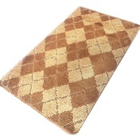 Фото Коврик для в/к CLASSIC COLOR из 1 шт 55х90см Квадраты (бежевый). Интернет-магазин Vseinet.ru Пенза