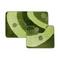 Фото № 1 Комплект ковриков для в/к BANYOLIN CLASSIC COLOR из 2 шт 60х100/55х45см (48) (зеленый)