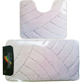 Комплект ковриков для в/к BANYOLIN CLASSIC из 2 шт 50х80/50х40см (нежно-розовый). Интернет-магазин Vseinet.ru Пенза Фото Комплект ковриков для в/к BANYOLIN CLASSIC из 2 шт 50х80/50х40см (нежно-розовый). Интернет-магазин Vseinet.ru Пенза