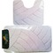 Фото № 3 Комплект ковриков для в/к BANYOLIN CLASSIC из 2 шт 50х80/50х40см (нежно-розовый)