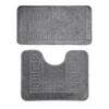Фото Комплект ковриков для в/к BANYOLIN CLASSIC из 2 шт 50х80/50х40см (серый). Интернет-магазин Vseinet.ru Пенза