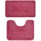 Фото № 2 Комплект ковриков для в/к BANYOLIN CLASSIC из 2 шт 50х80/50х40см (темно-розовый)