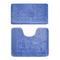 Фото № 0 Комплект ковриков для в/к BANYOLIN CLASSIC из 2 шт 60х100/50х60см (темно-голубой)