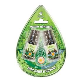 Фото Набор эфирных масел "ель и пихта" 2 масла по 10 мл в блистере в форме капли/ 20 32287. Интернет-магазин Vseinet.ru Пенза