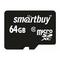 Фото № 1 Карта памяти SmartBuy micro SDXC 64Гб, Class 10 UHS-I U1 (SB64GBSDCL10-00LE)