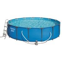 Каркасный бассейн Steel Pro Max (полный комплект) 457*107 см, 14970 л, Bestway 56488 арт.004865. Интернет-магазин Vseinet.ru Пенза