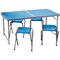 Фото № 3 Комплект "Пикник" CHO-150-E (стол и 4 стула ) синий арт.992981