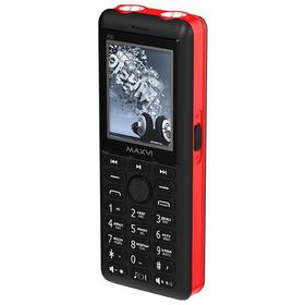 Фото Сотовый телефон MAXVI P20 0.03125Гб красный с черным. Интернет-магазин Vseinet.ru Пенза