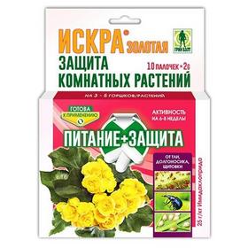 Фото 01-439 ИСКРА Золотая палочки для защиты комнатных растений (уп 10 шт). Интернет-магазин Vseinet.ru Пенза