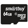 Фото Карта памяти SmartBuy micro SDXC 64Гб, Class 10, адаптер SD. Интернет-магазин Vseinet.ru Пенза