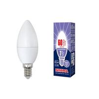 Фото Лампа светодиодная LED-C37-7W/DW/E14/FR/NR Дневной белый свет (6500K) Серия Norma. Интернет-магазин Vseinet.ru Пенза