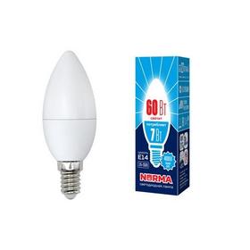 Фото Лампа светодиодная LED-C37-7W/NW/E14/FR/NR белый свет (4000K) Серия Norma. Интернет-магазин Vseinet.ru Пенза