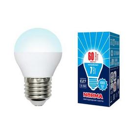 Фото Лампа светодиодная LED-G45-7W/NW/E27/FR/NR белый свет (4000K) Серия Norma. Интернет-магазин Vseinet.ru Пенза