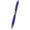 Фото № 2 Ручка шариковая Deli EQ01930 Arrow авт. 0.7мм резин. манжета прозрачный/синий синие чернила