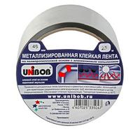 Фото Клейкая лента металлизированная 48мм х 25м UNIBOB (36) арт.25233. Интернет-магазин Vseinet.ru Пенза