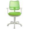Фото Кресло Buro Ch-W797 SD TW-18 белый пластик спинка салатовая сетка сиденье салатовое TW-18. Интернет-магазин Vseinet.ru Пенза