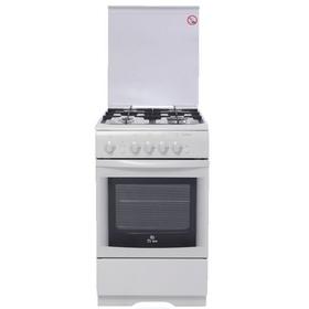 Фото Плита De luxe 506040.04Г, газовая, белая. Интернет-магазин Vseinet.ru Пенза