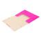 Фото № 1 Папка на резинке Бюрократ Double Neon DNE510PINK A4 пластик кор.30мм 0.5мм розовый