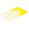 Фото № 1 Папка на резинке Бюрократ Double Neon DNE510YEL A4 пластик кор.30мм 0.5мм желтый