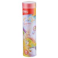 Фото Карандаши цветные Deli ColoRun EC00328 тополь 24цв. мет.туб.. Интернет-магазин Vseinet.ru Пенза