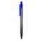 Фото № 1 Ручка шариковая Deli EQ01330 Arrow авт. 0.7мм прозрачный/синий синие чернила