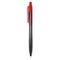 Фото № 1 Ручка шариковая Deli EQ01340 Arrow авт. 0.7мм прозрачный/красный красные чернила