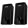 Фото Акустическая система Sven 318 черный 5 Вт, питание USB, мощность 2х2,5 Вт. Интернет-магазин Vseinet.ru Пенза