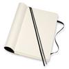 Фото Блокнот Moleskine CLASSIC SOFT EXPENDED Large 130х210мм 400стр. нелинованный мягкая обложка черный [qp618exp]. Интернет-магазин Vseinet.ru Пенза