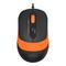 Фото № 33 Клавиатура + мышь A4 Fstyler F1010 клав:черный/оранжевый мышь:черный/оранжевый USB
