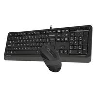 Фото Клавиатура + мышь A4 FStyler F1010 клав:черный/серый мышь:черный/серый USB. Интернет-магазин Vseinet.ru Пенза