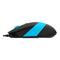 Фото № 7 Клавиатура + мышь A4 Fstyler F1010 клав:черный/синий мышь:черный/синий USB