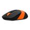 Фото № 5 Клавиатура + мышь A4 Fstyler FG1010 клав:черный/оранжевый мышь:черный/оранжевый USB беспроводная