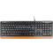 Фото № 18 Клавиатура A4Tech FK10 черная с оранжевым проводная, USB, 
