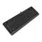 Фото № 5 Клавиатура A4Tech FK10 черная с серым проводная, USB, 