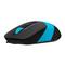 Фото № 14 Мышь проводная A4Tech FM10, черная с синим