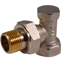 Фото Запорный клапан для радиатора угловой 1/2" CTM. Интернет-магазин Vseinet.ru Пенза