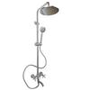 Фото Смеситель +стойка душевая "тропич. душ" металокерам. с двумя лейками из нержав 9238 MAGNUS. Интернет-магазин Vseinet.ru Пенза