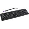 Фото Клавиатура Oklick 180M черная проводная, PS/2, . Интернет-магазин Vseinet.ru Пенза