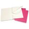 Фото № 2 Блокнот Moleskine CAHIER JOURNAL XLarge 190х250мм обложка картон 120стр. нелинованный розовый неон ( [ch023d17]