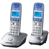 Фото Радиотелефон Panasonic KX-TG2512RUN / 2 трубки / серебристый. Интернет-магазин Vseinet.ru Пенза