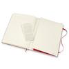 Фото Блокнот Moleskine CLASSIC XLarge 190х250мм 192стр. линейка твердая обложка красный [qp090f2]. Интернет-магазин Vseinet.ru Пенза